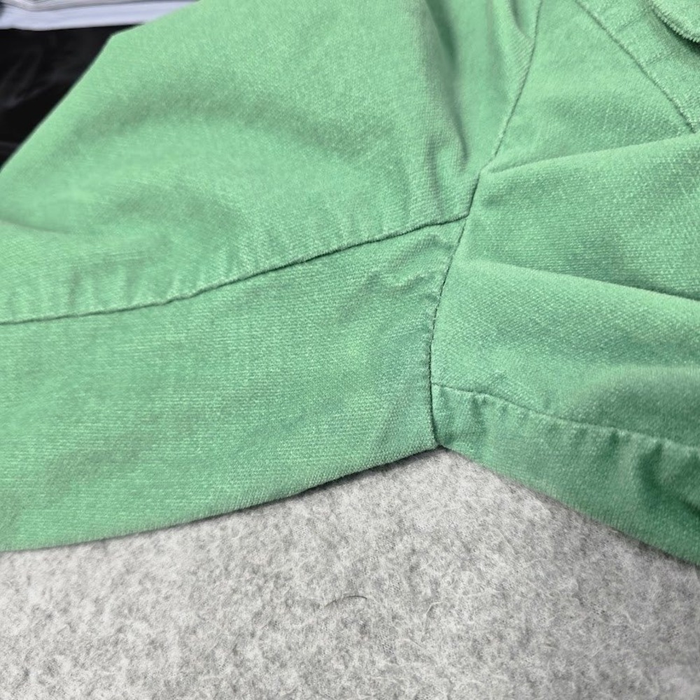 Vtg 90s‎ Y2K Cidra Blazer Jacket 2 S Green Cropped 3/4 Sleeves Fairy Coquette - Picture 5 of 16